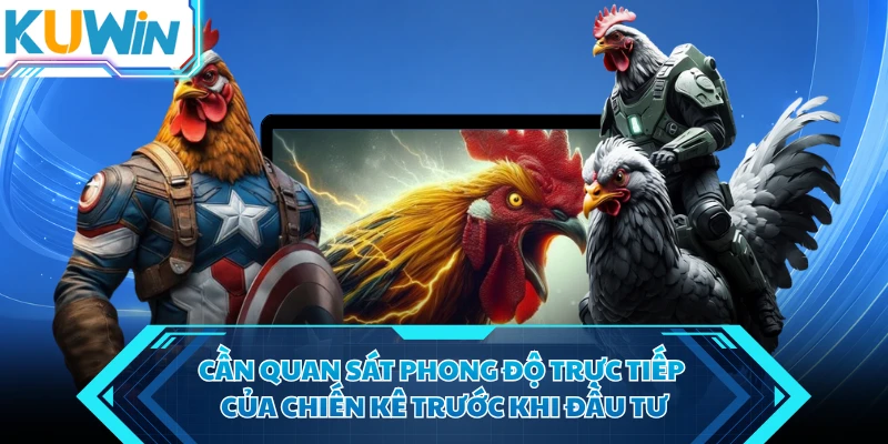 can quan sat phong do truc tiep cua chien ke truoc khi dau tu